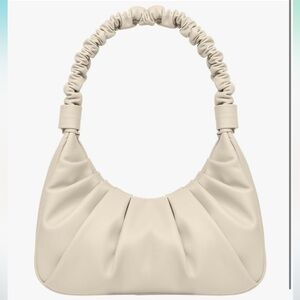 PS PETITE SIMONE Shoulder Handbag - Small Ruched Hand Purse